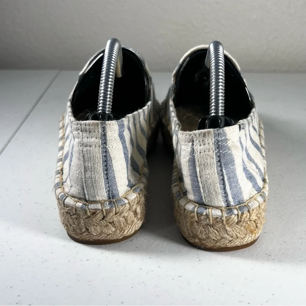 Soludos x Le Meridien Shoes Au Solei Espadrilles Slip-On Size 6.5 Blue Yellow